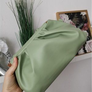 Dumpling Clip Purse Bag Women